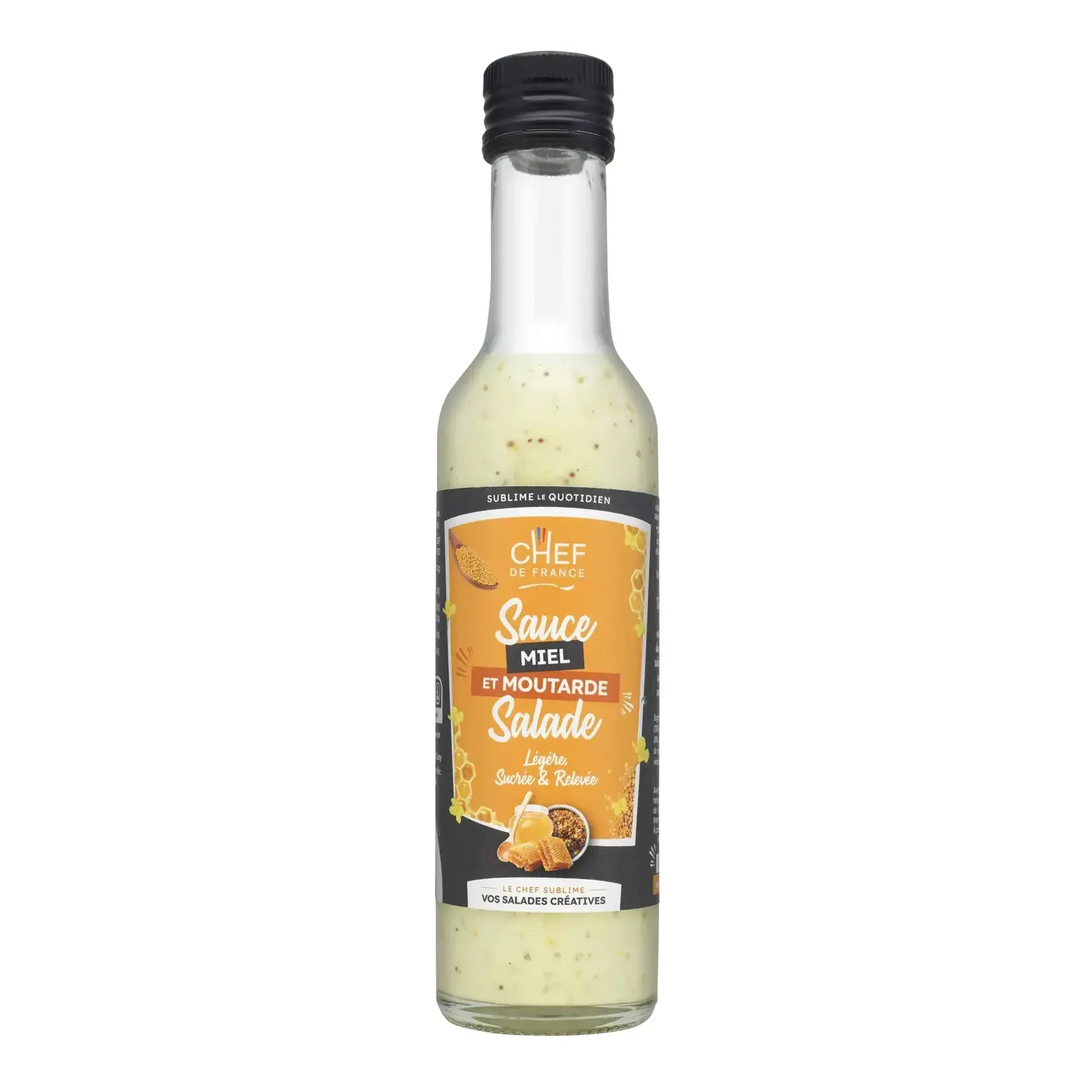 CHEF DE FRANCE CHEF DE FRANCE SALAD DRESSING HONING MOSTERD 240ML