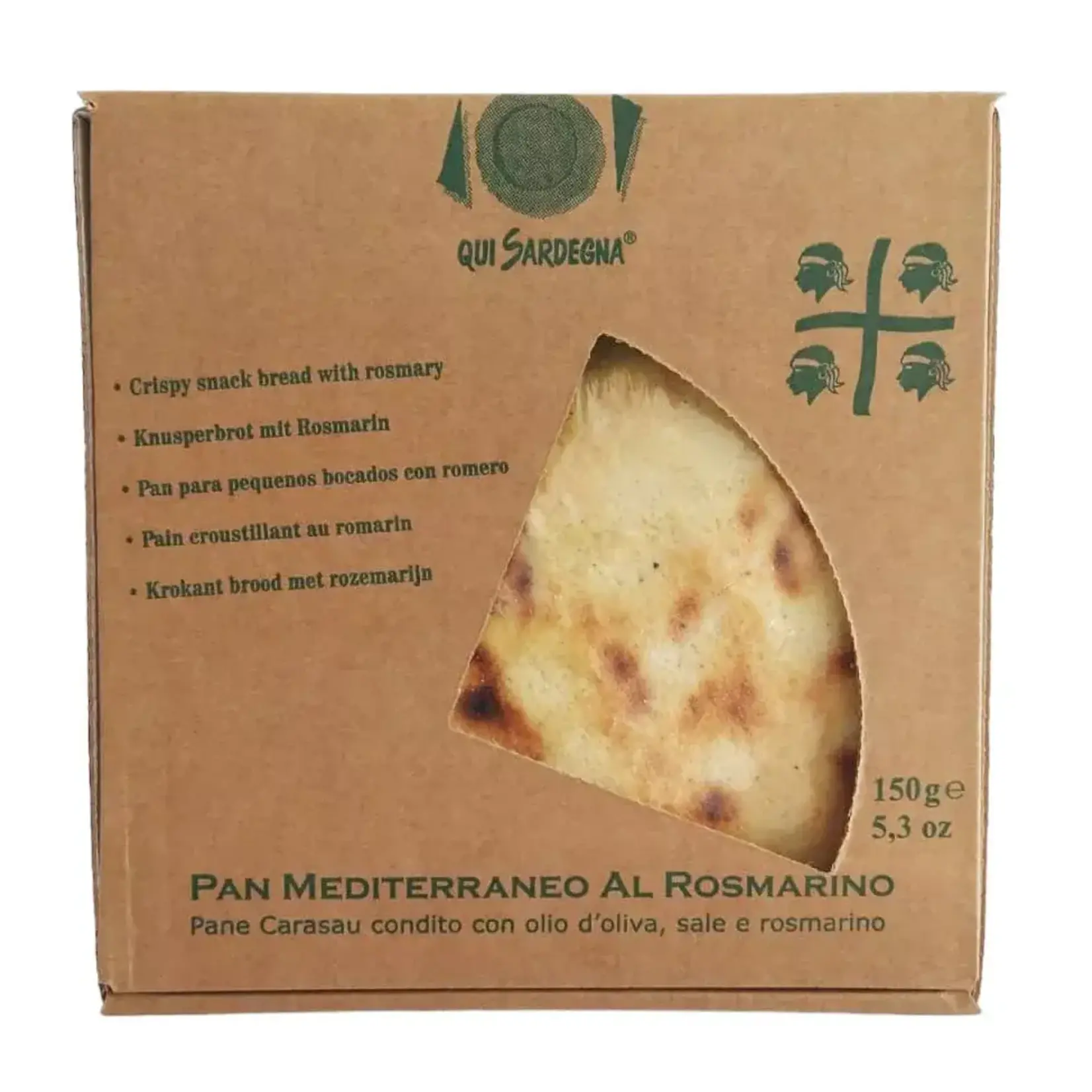 QUI SARDEGNA QUI SARDEGNA PANMEDITERRANEO MET ROSEMARIJN 150GRAM