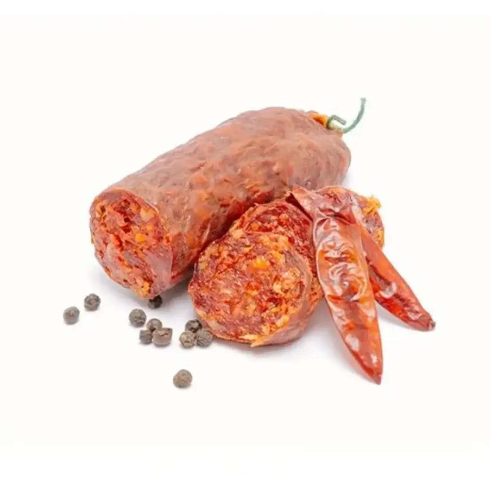 DE WORSTGROOTHANDEL GEDROOGDE WORST 160-180GRAM MET PIMENT d'ESPELETTE