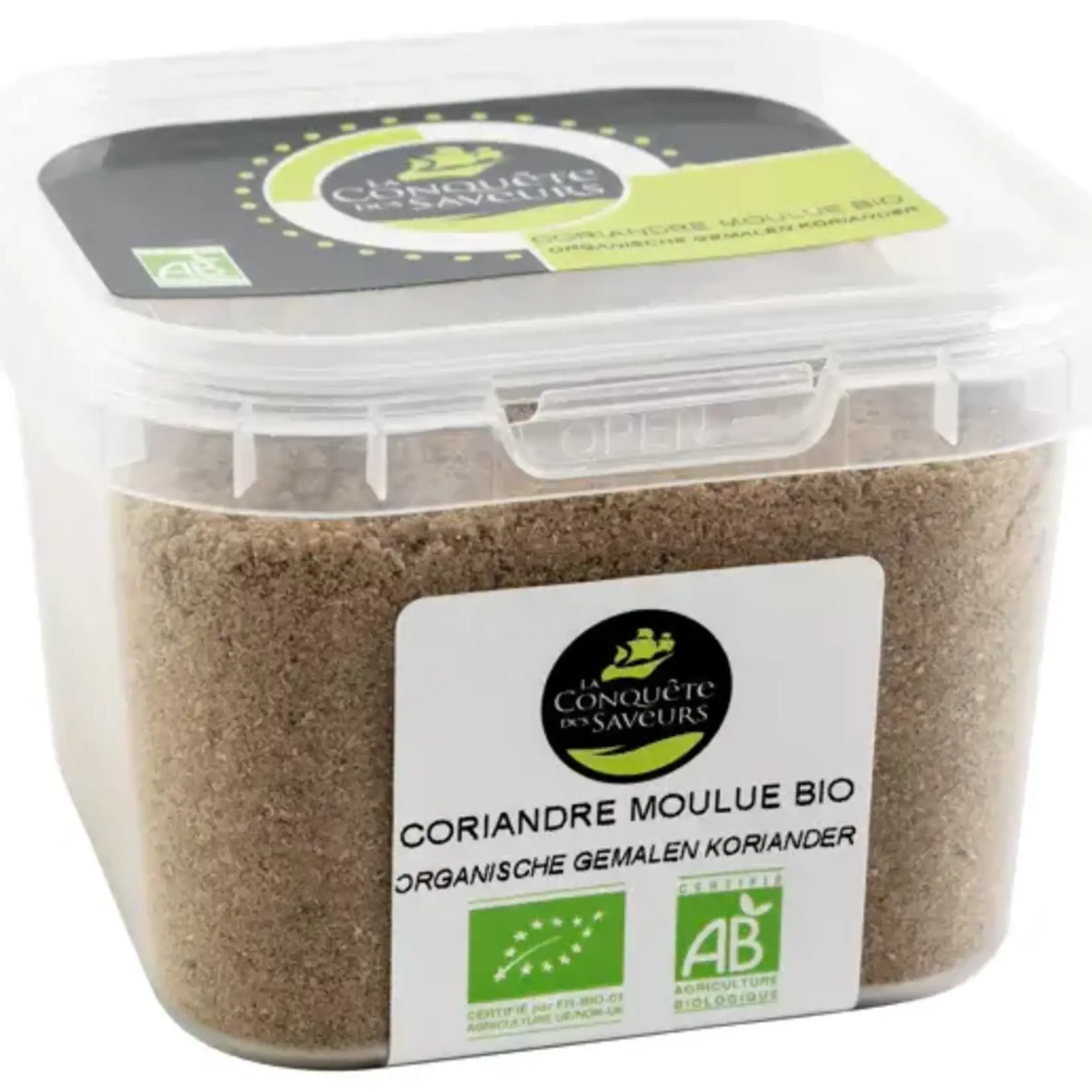 LA CONGUETE DES SAVEURS LA CONQUETE DES SAVEURS 050GRAM BIOLOGISCHE ORGANISCHE CORIANDER