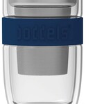 BODDELS BODDELS SEEV GLASS MUG 380ML NIGHT BLUE