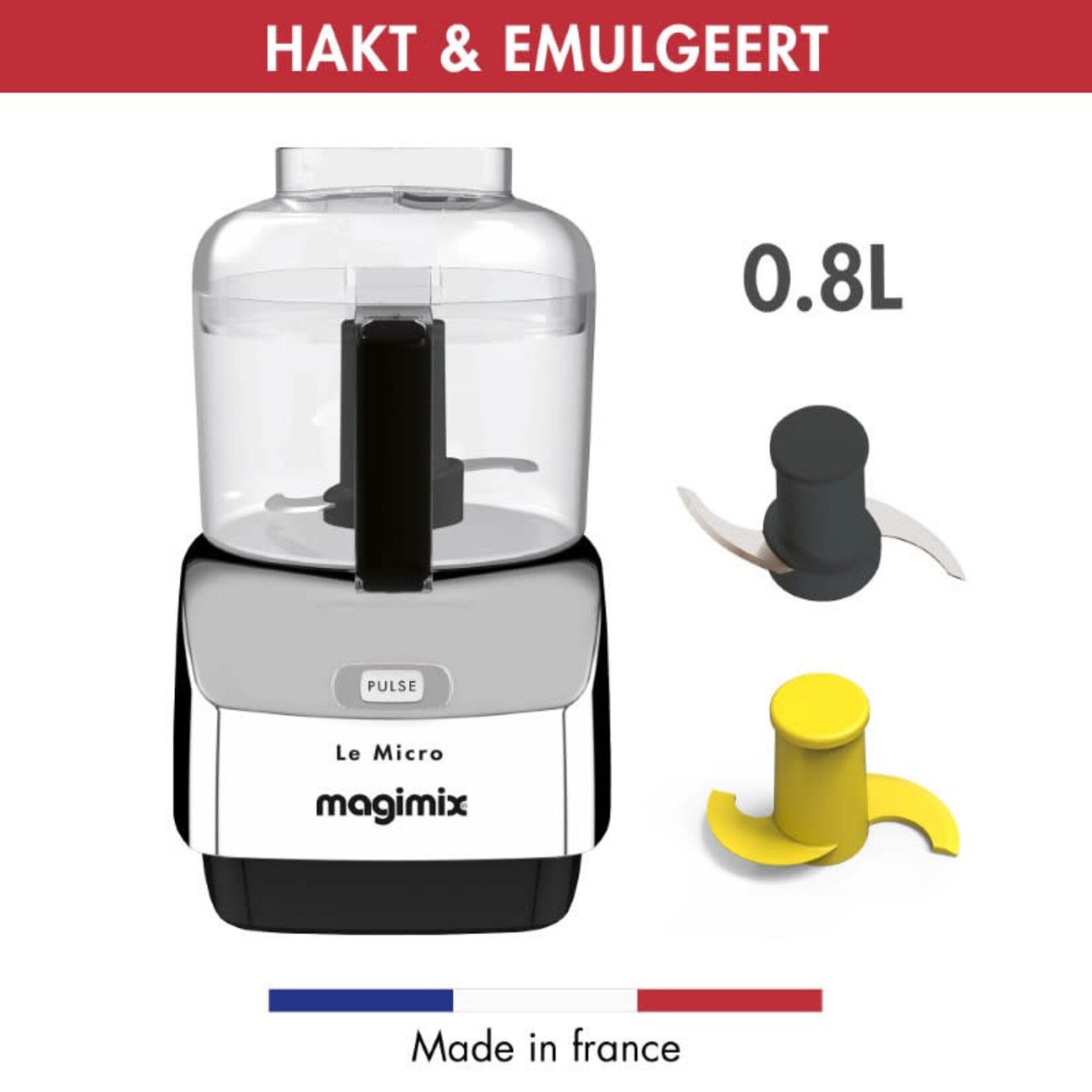 MAGIMIX MAGIMIX MICRO FOODPROCESSOR CHROOM