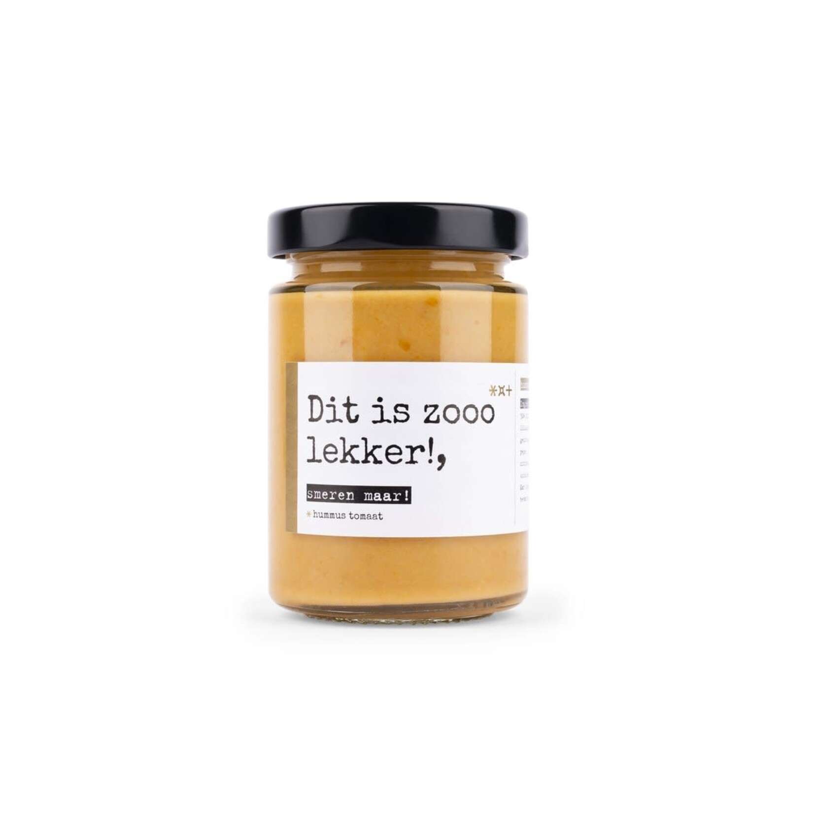 DELICIOUS FOOD&GOURMET DELICIOUS FOOD AND GOURMET DIT IS ZO LEKKER HUMMUS TOMAAT 130GRAM