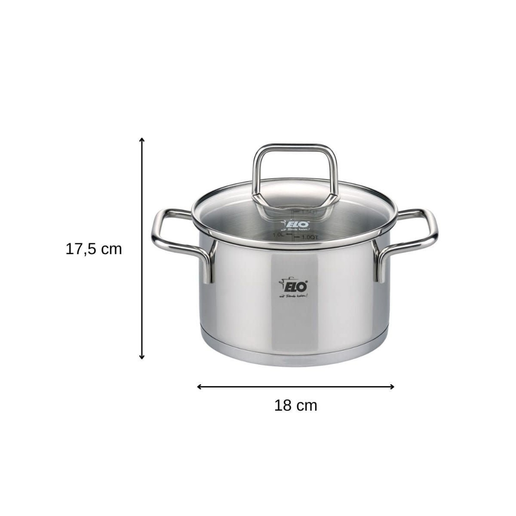 ELO ELO KOOKPAN 1.7LTR 16CM