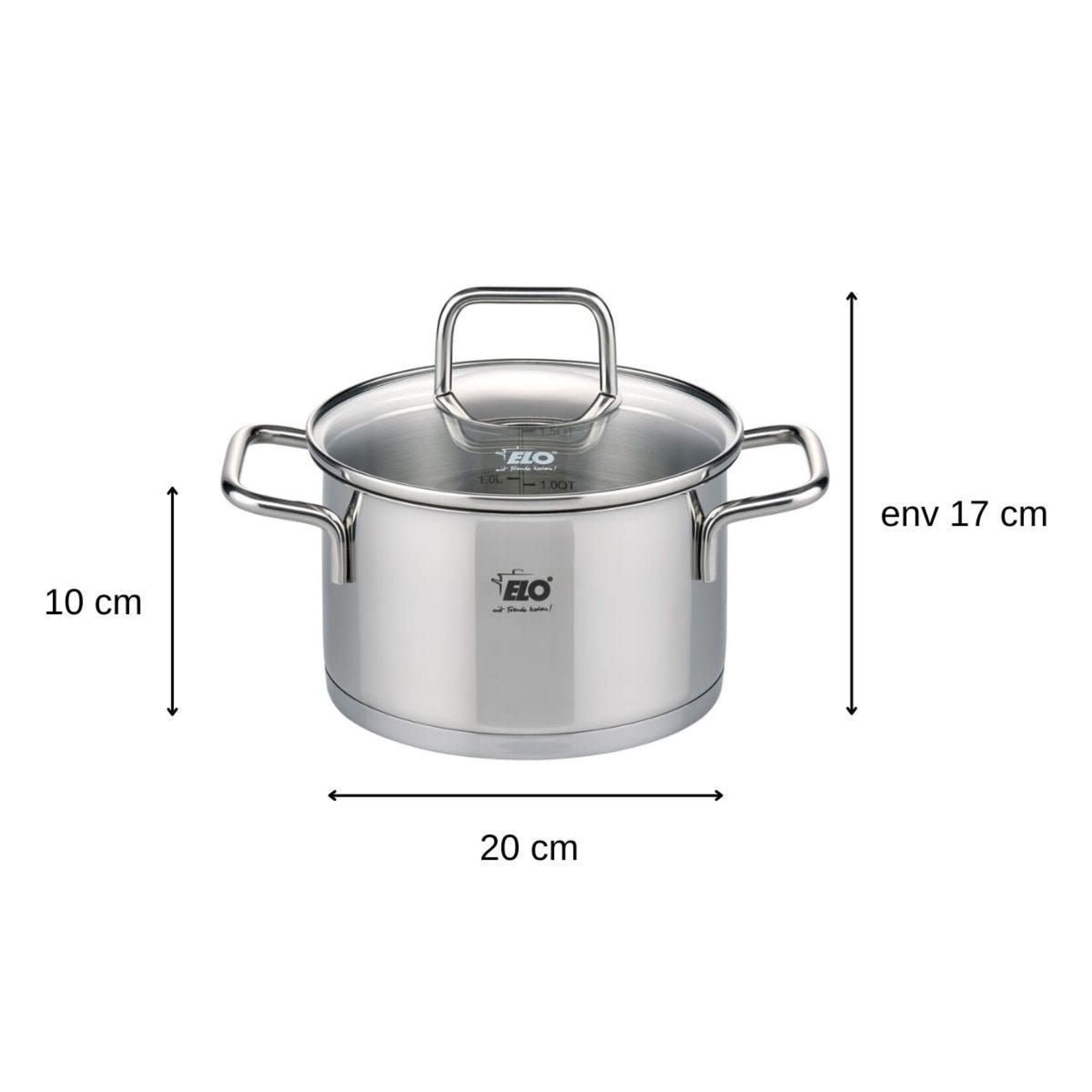 ELO ELO KOOKPAN 3.4LTR 20CM