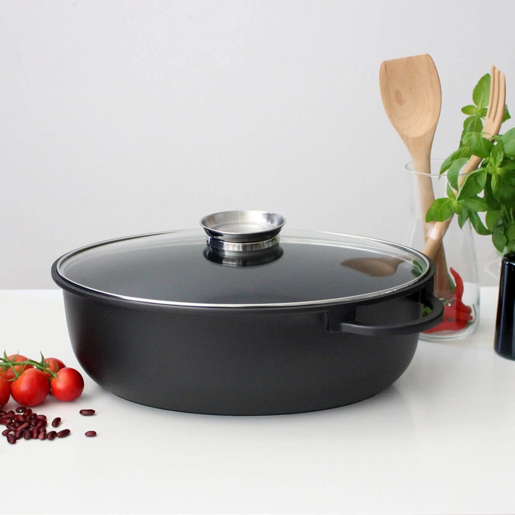 ELO ELO BRAADPAN MET DEKSEL 38X25CM