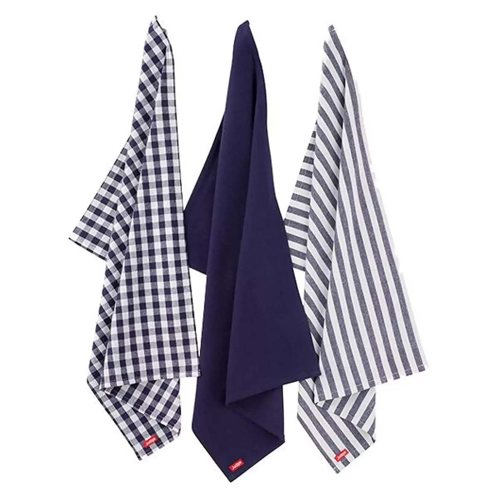 JUDGE JUDGE THEEDOEK 3-DLG BLAUW