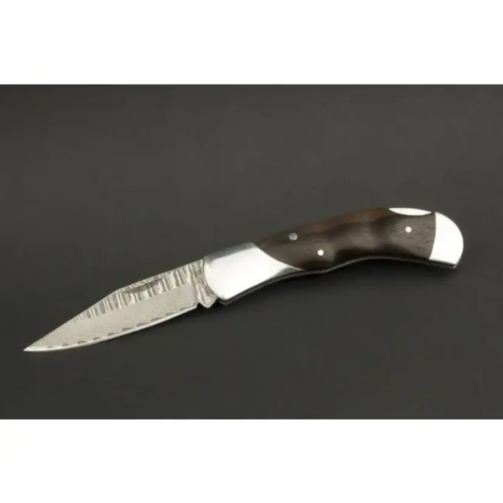 ED MAHONY ED MAHONY IZUMI RED HAWK FOLDER ZAKMES JAPANS VG-10 DAMASCUS STAAL