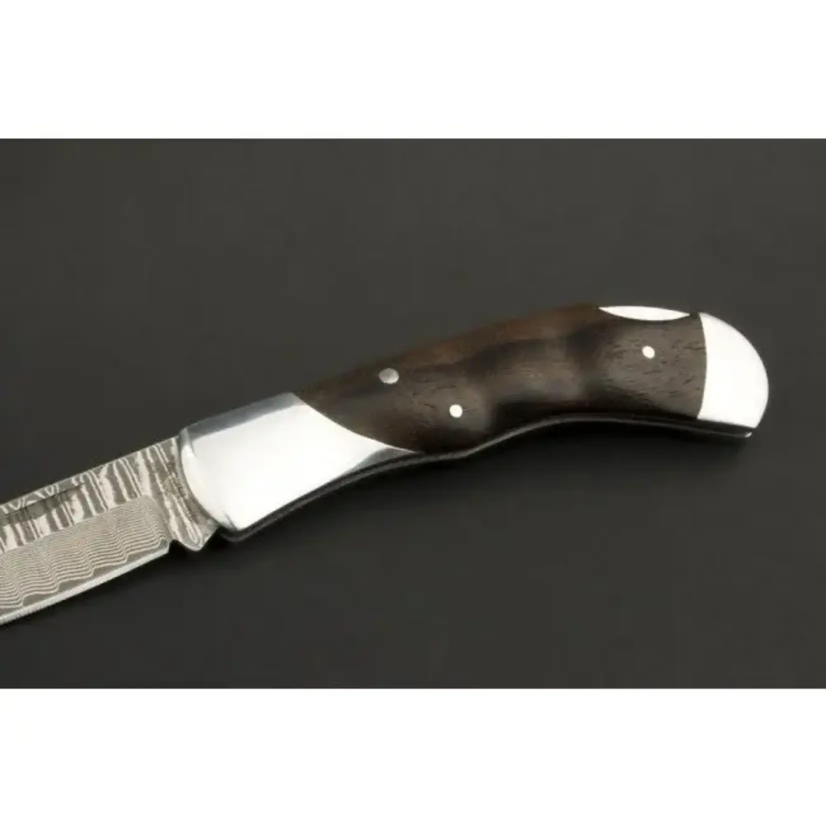 ED MAHONY ED MAHONY IZUMI RED HAWK FOLDER ZAKMES JAPANS VG-10 DAMASCUS STAAL