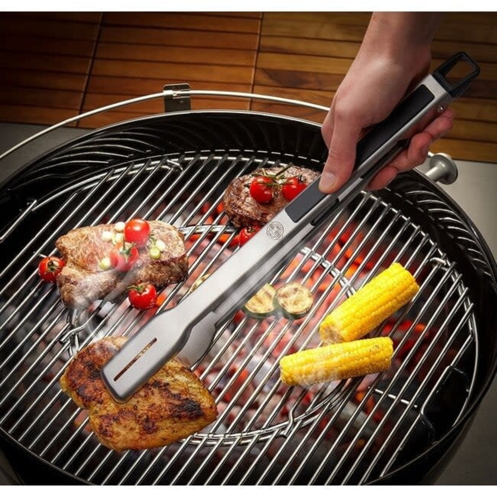 GEFU BBQ TANG RVS 42CM