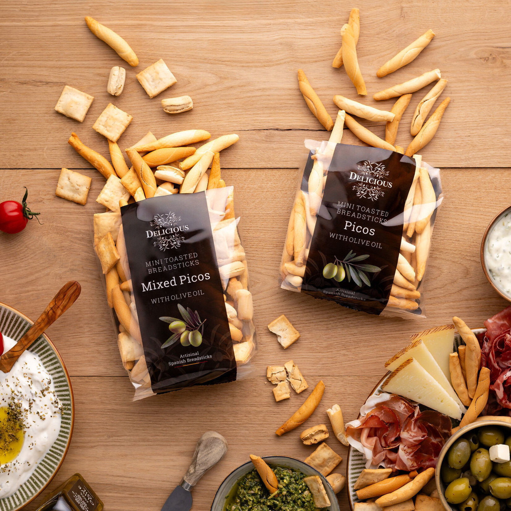 DELICIOUS FOOD&GOURMET DELICIOUS FOOD AND GOURMET MIX PICOS OLIJFOLIE