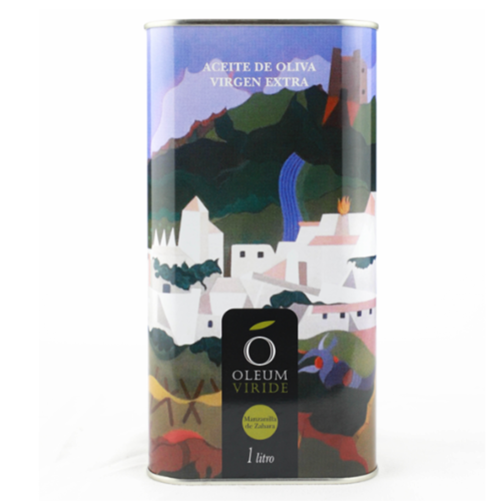 OLEUM VIRIDE OLEUM VIRIDE EXTRA VIERGE OLIJFOLIE EVOO MANZANILLA 1000ML