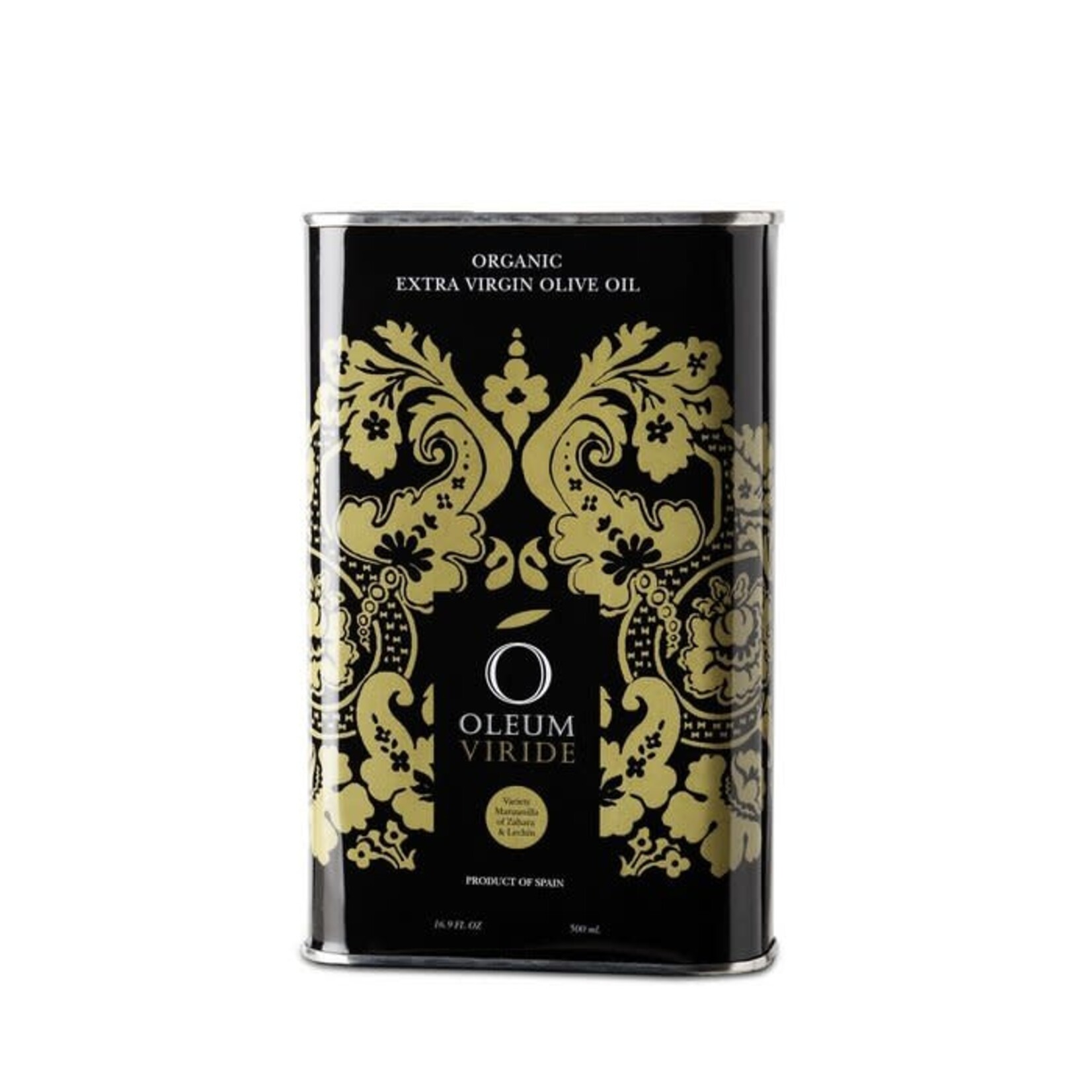 OLEUM VIRIDE OLEUM VIRIDE EXTRA VIERGE OLIJFOLIE EVOO 500ML BLIK