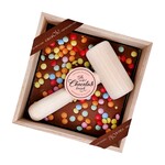 CACAOH CACAOH HAMERBOX CHOCOLADE SMARTIES 160GRAM