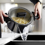WOLL WOLL CONCEPT PANNENSET 18-20-24-28 MET DEKSEL GLAS RVS