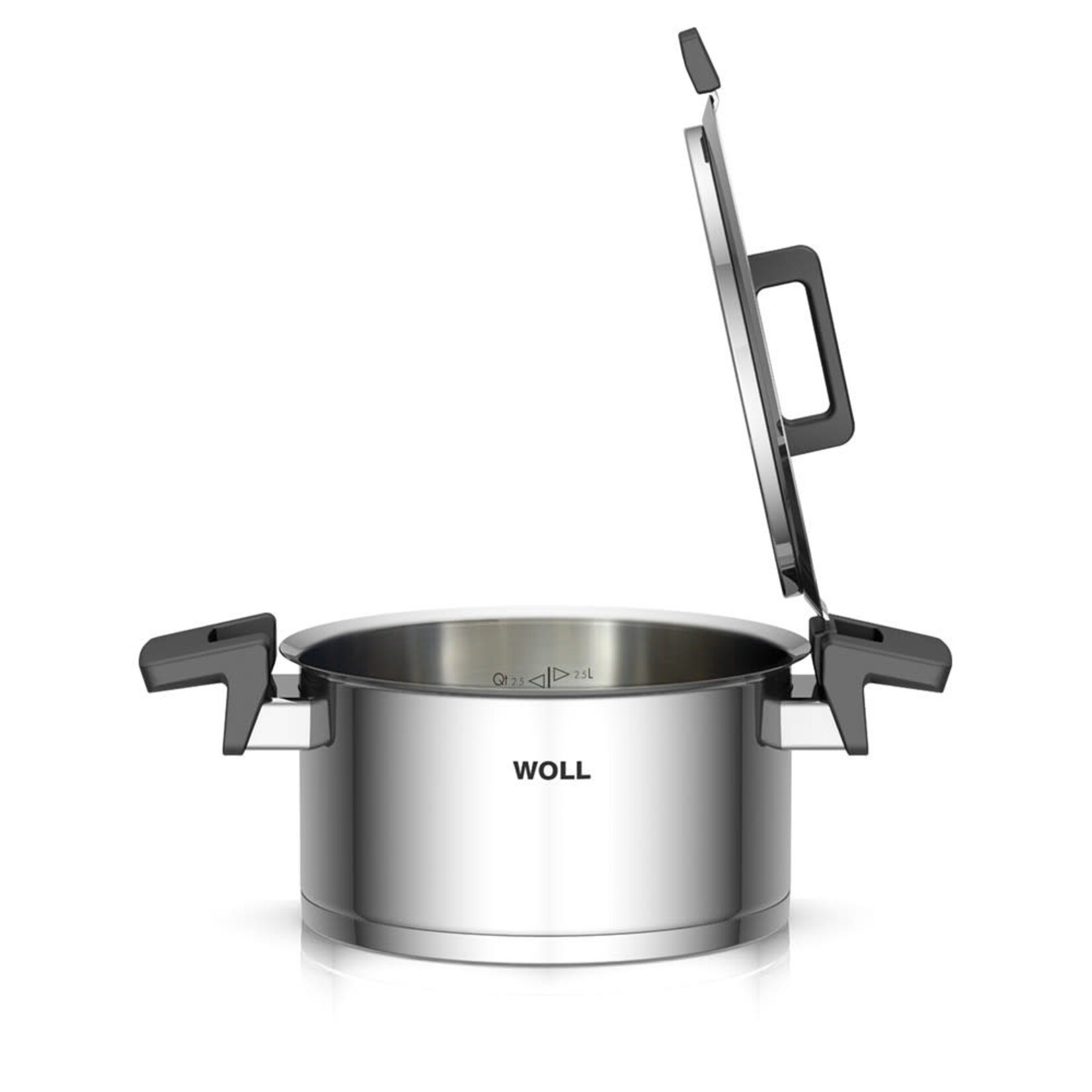 WOLL WOLL CONCEPT PANNENSET 18-20-24-28 MET DEKSEL GLAS RVS