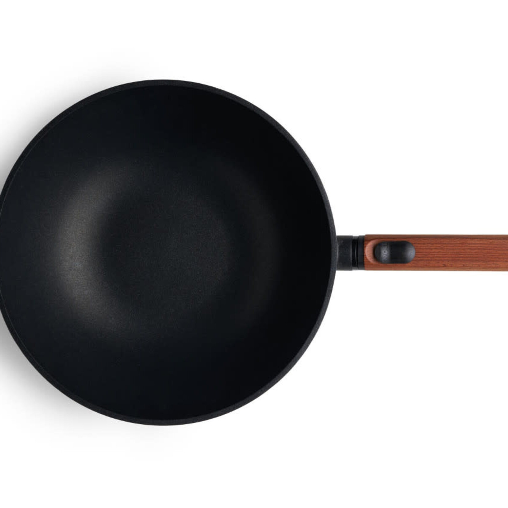 WOLL WOLL ECO LOGIC WOKPAN MET AFNEEMBAAR HANDVAT 32CM HOUT