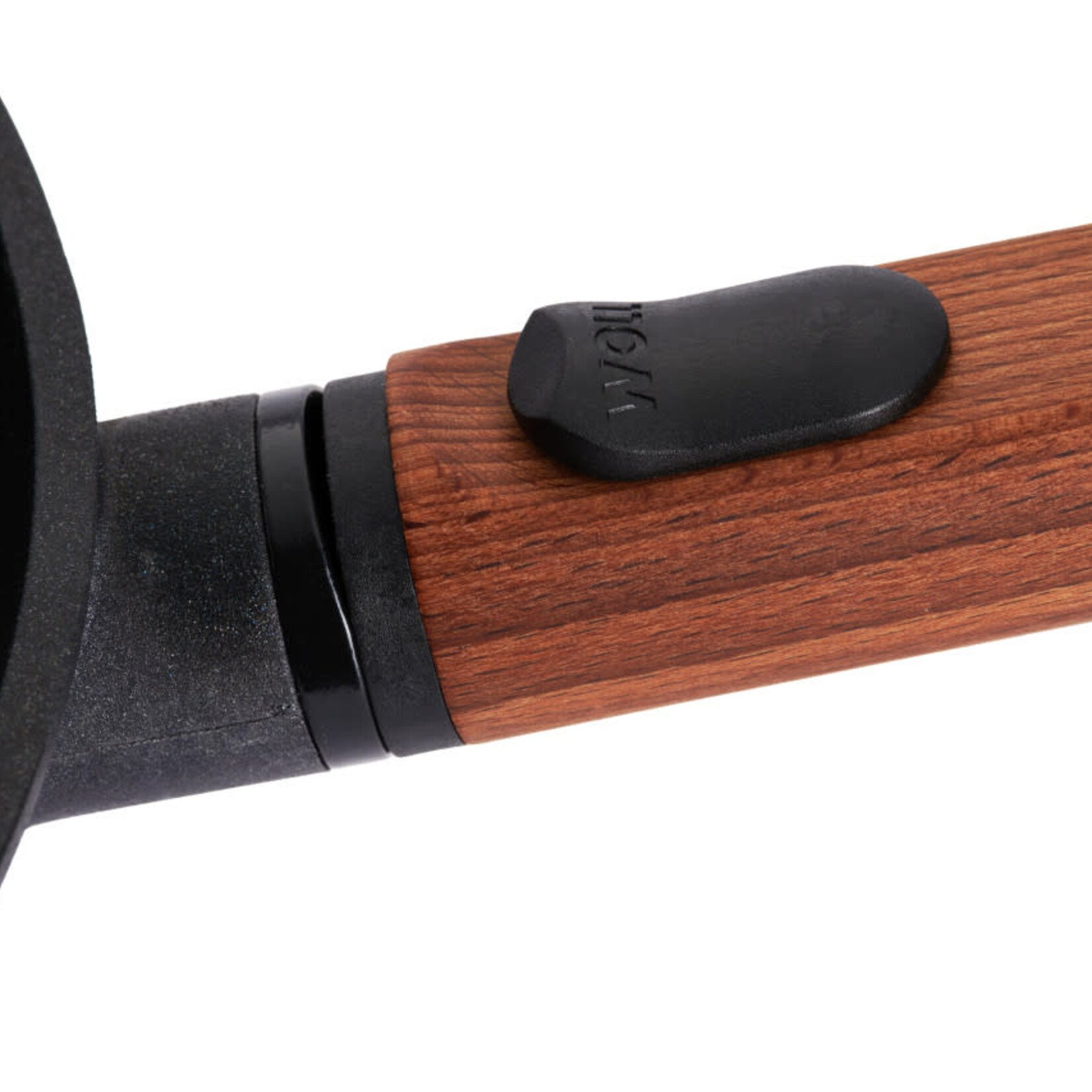 WOLL WOLL ECO LOGIC WOKPAN MET AFNEEMBAAR HANDVAT 32CM HOUT