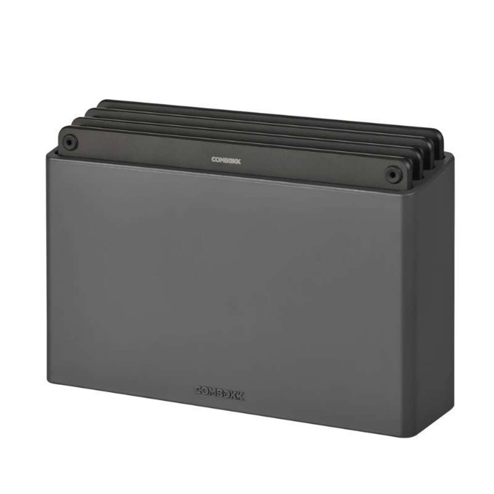 COMBEKK COMBEKK SNIJPLANKEN SET GERECYCLED HOUT ZWART 4-STUKS