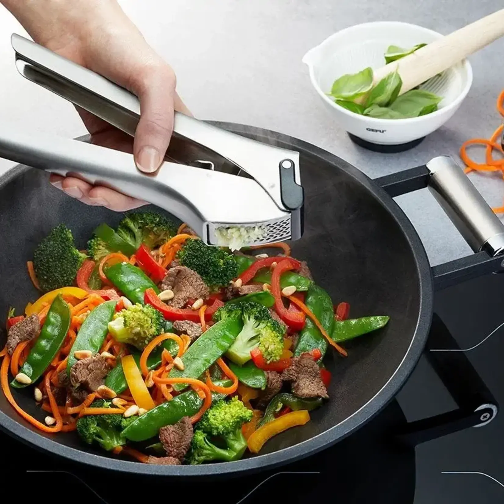 GEFU GEFU GARLICO KNOFLOOKPERS RVS