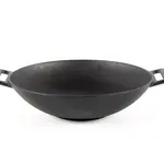 LATT HOME LATT GIETIJZEREN WOK PAN 31X8.5CM ZWART 10JAAR GARANTIE