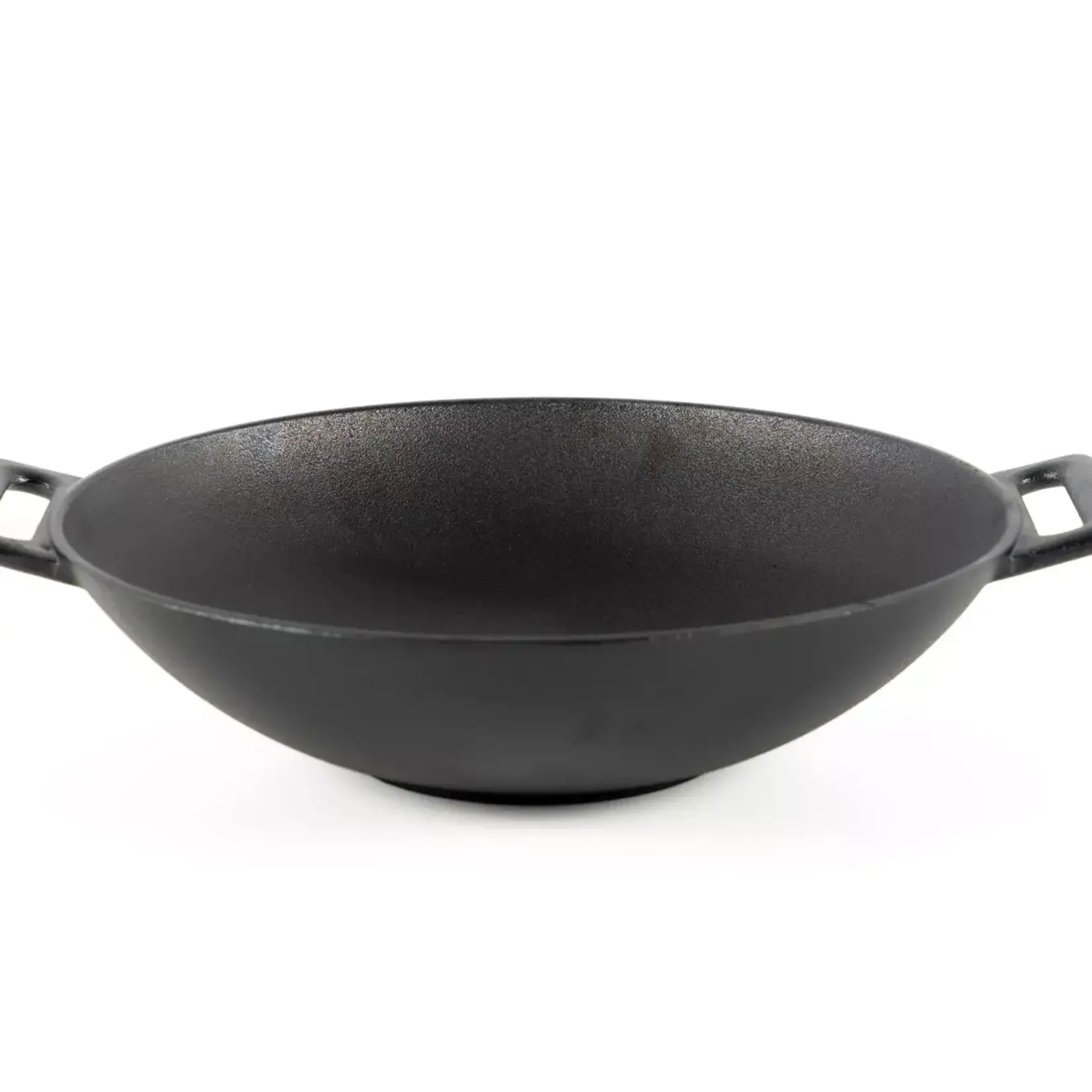 LATT HOME  LATT GIETIJZEREN WOK PAN 31X8.5CM ZWART 10JAAR GARANTIE