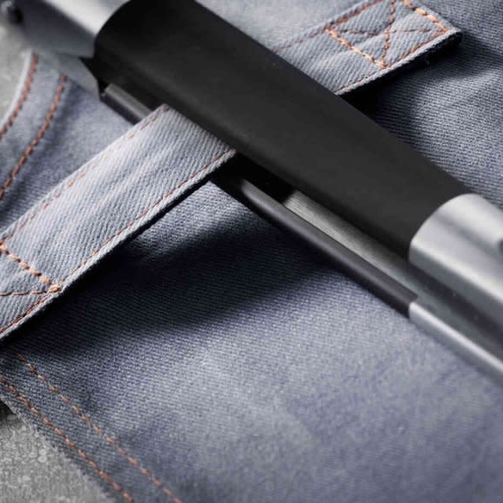 BORETTI BORETTI BBQ EN/OF KEUKENSCHORT DENIM KATOEN