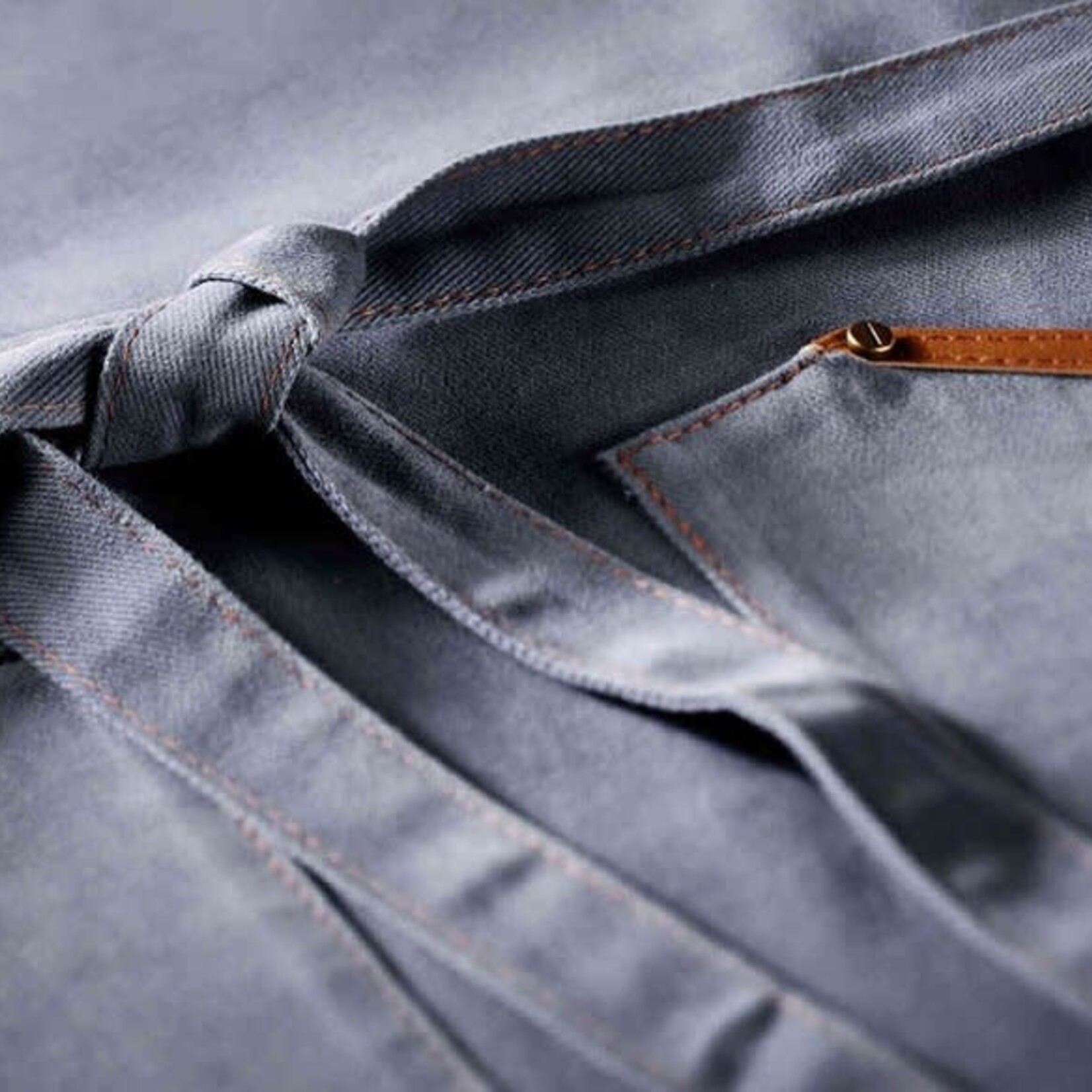 BORETTI BORETTI BBQ EN/OF KEUKENSCHORT DENIM KATOEN