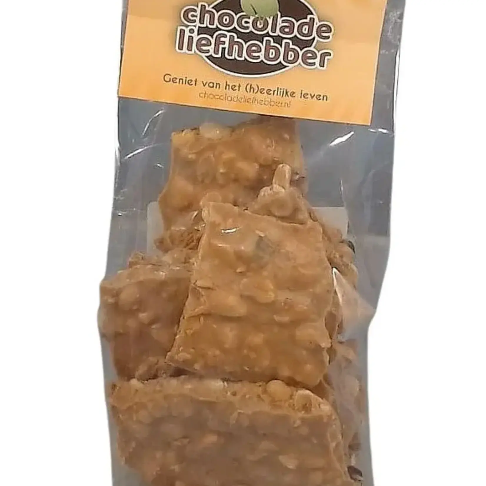 CHOCOLADE LIEFHEBBER BREUKPLAAT 350GRAM KARAMEL ZEEZOUT
