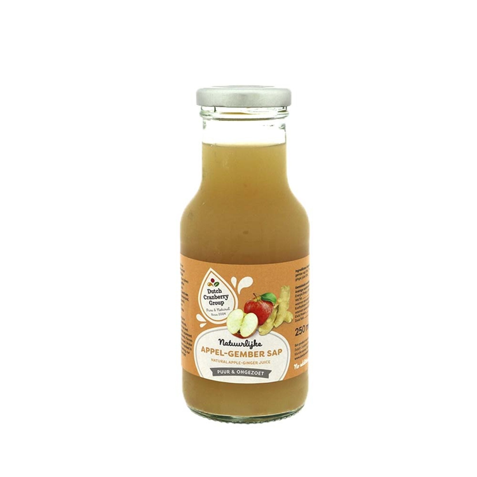 DUTCH GRANBERRY GROUP DUTCH CRANBERRY GROUP 250ML APPEL GEMBERSAP
