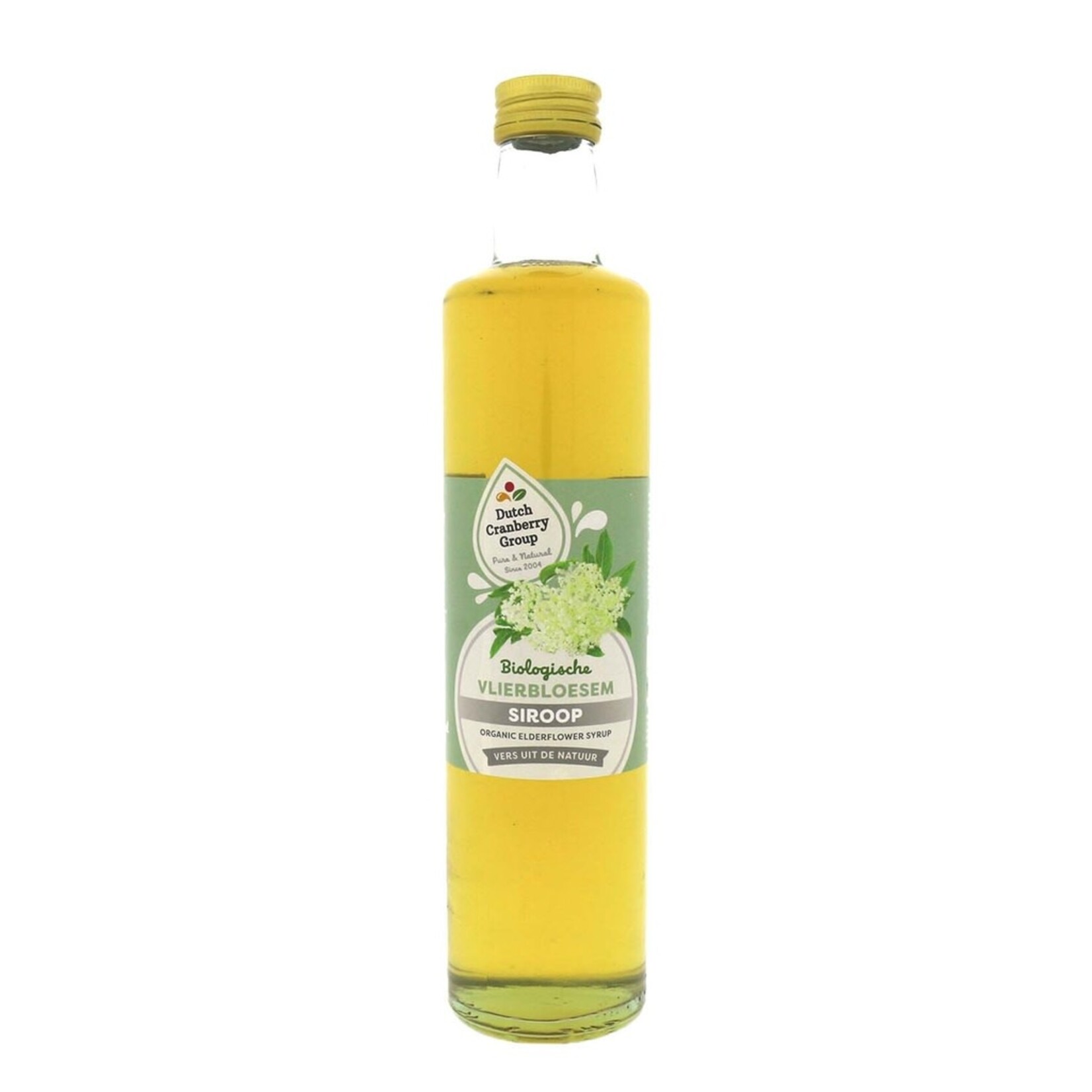 DUTCH CRANBERRY GROUP DUTCH CRANBERRY GROUP 500ML VLIERBLOESEM SIROOP BIOLOGISCH