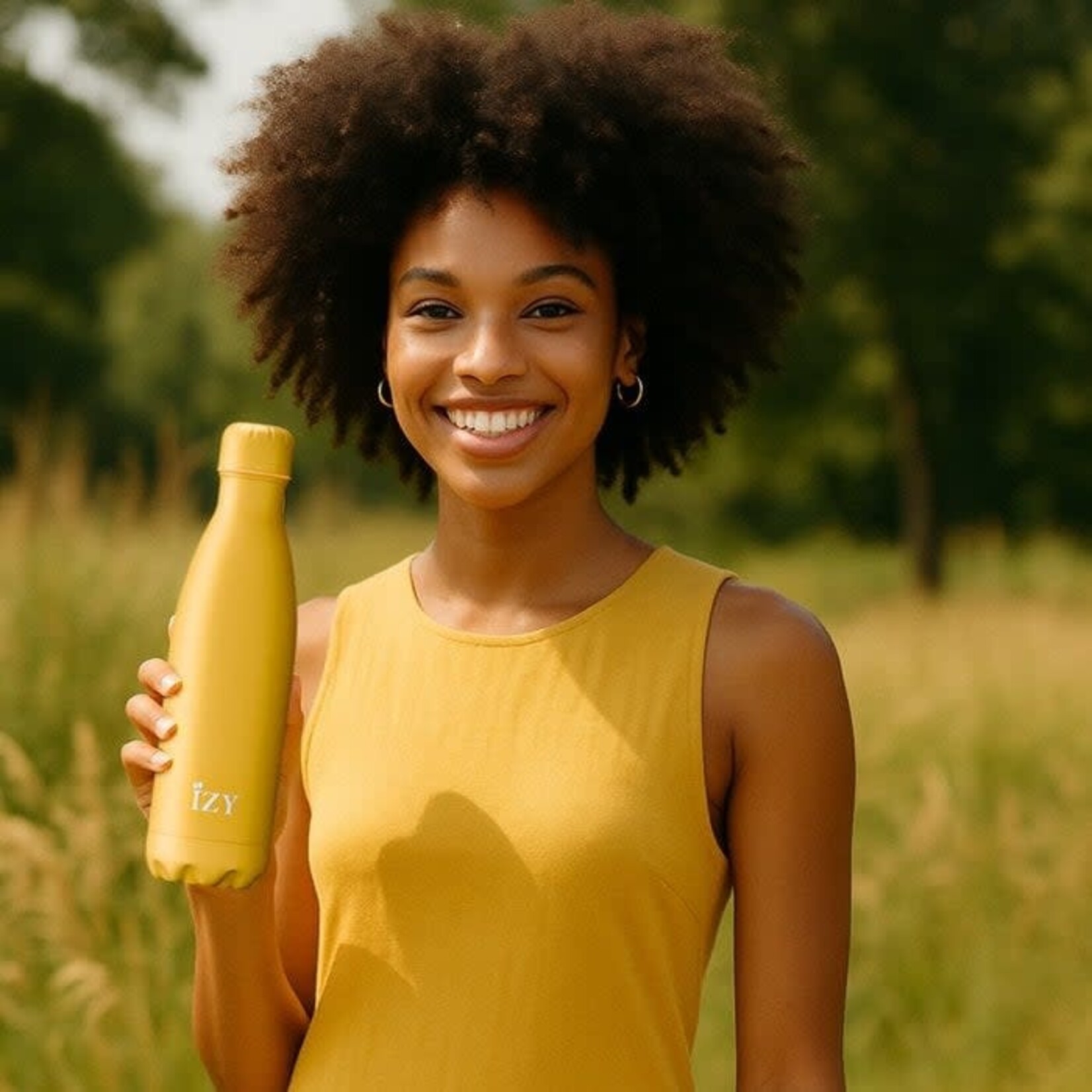 IZY IZY BOTTLE 500ML GEEL