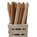 DE OPTIMIST DEEGROLLER BEUKEN/WALNOOT40CM