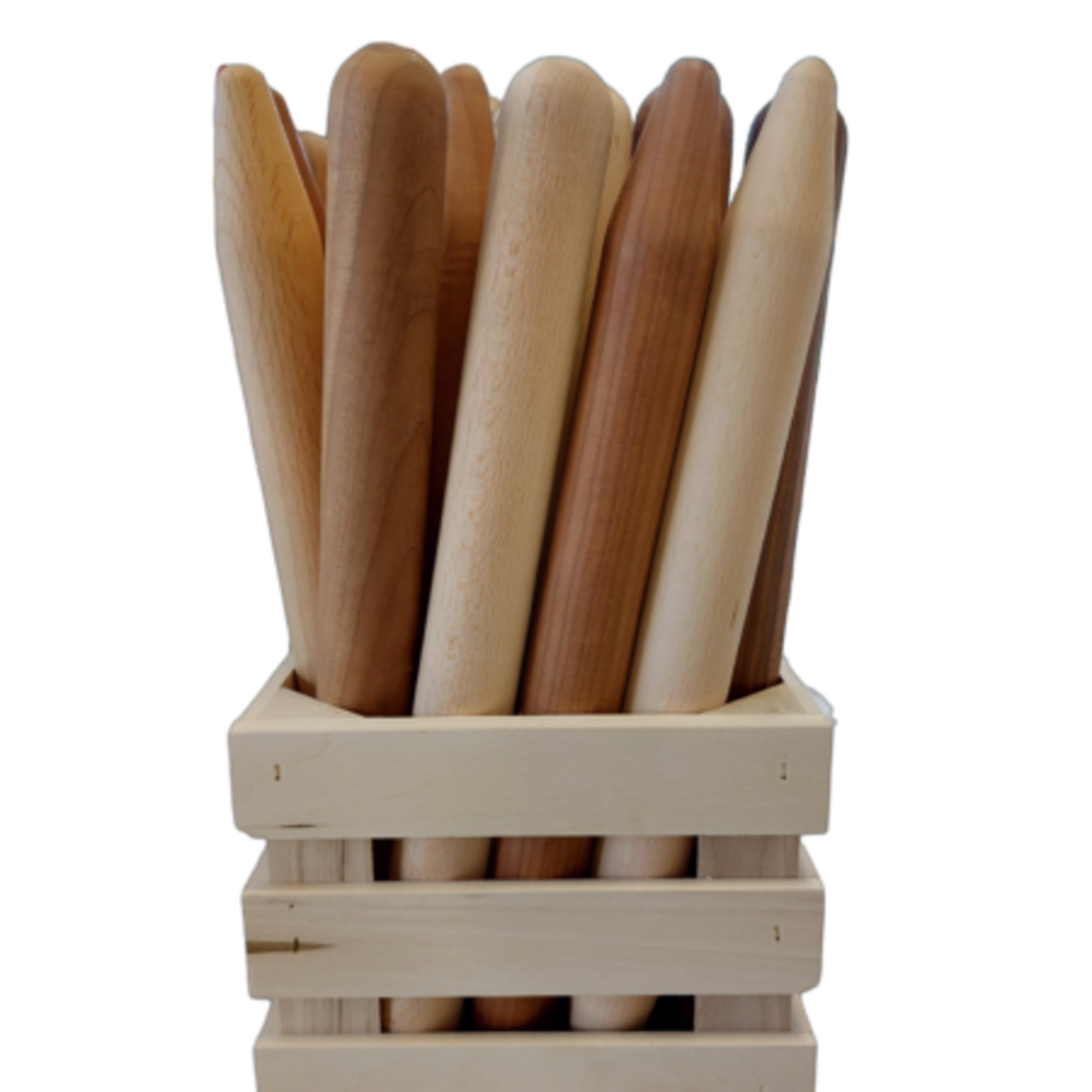 DE OPTIMIST DEEGROLLER BEUKEN/WALNOOT40CM