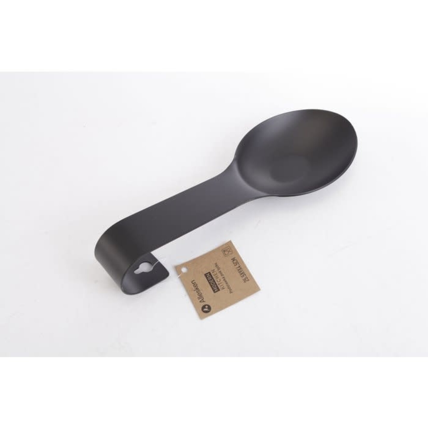 ALLESKEN KEUKEN LEPELHOUDER 25.5X9X4.5CM ZWART