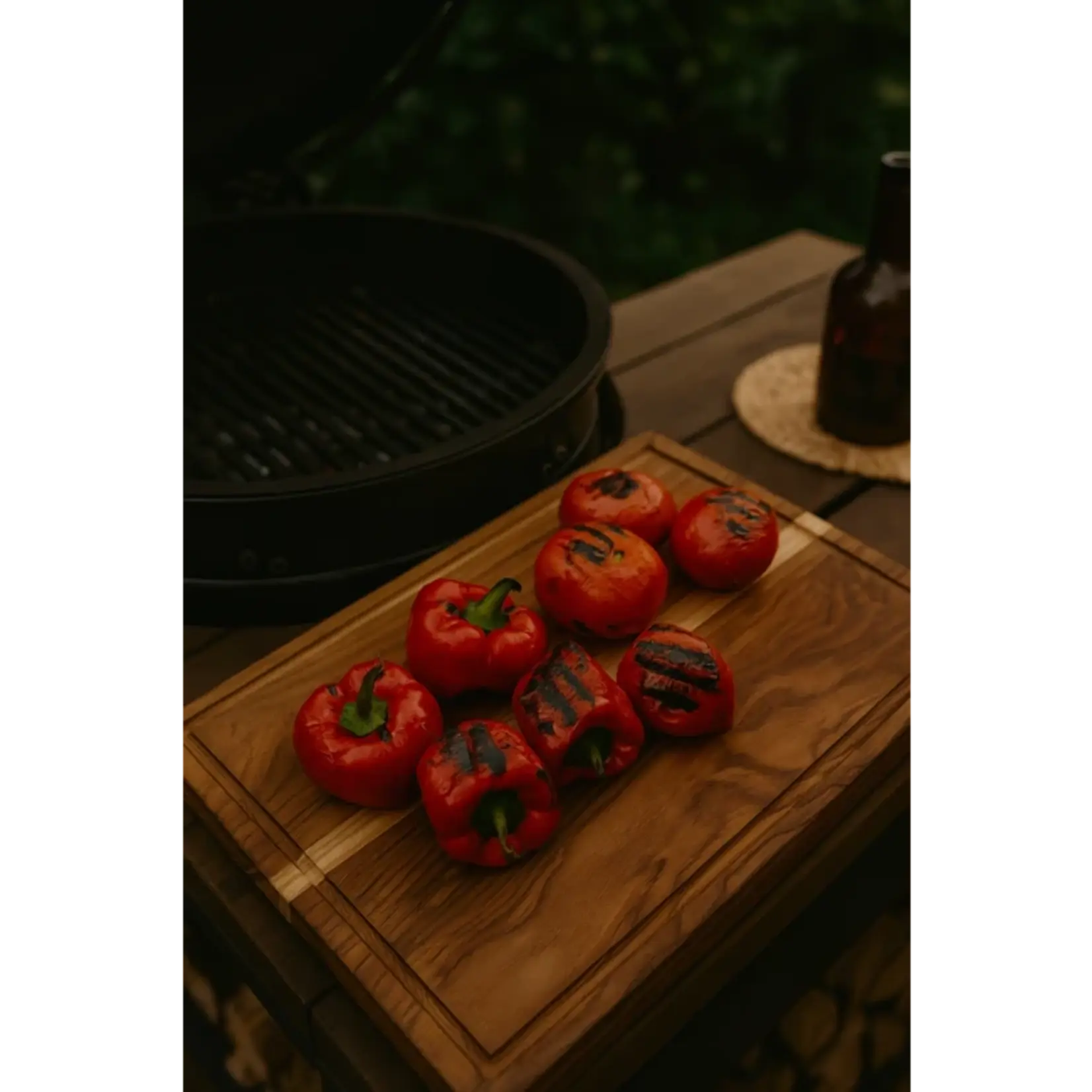 BASIC CULINAIR TEAKHOUTEN SNIJPLANK 45X35X4CM
