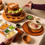 BOWLS&DISHES PURE ACACIA WOOD ONDERBORD 25X1.5CM