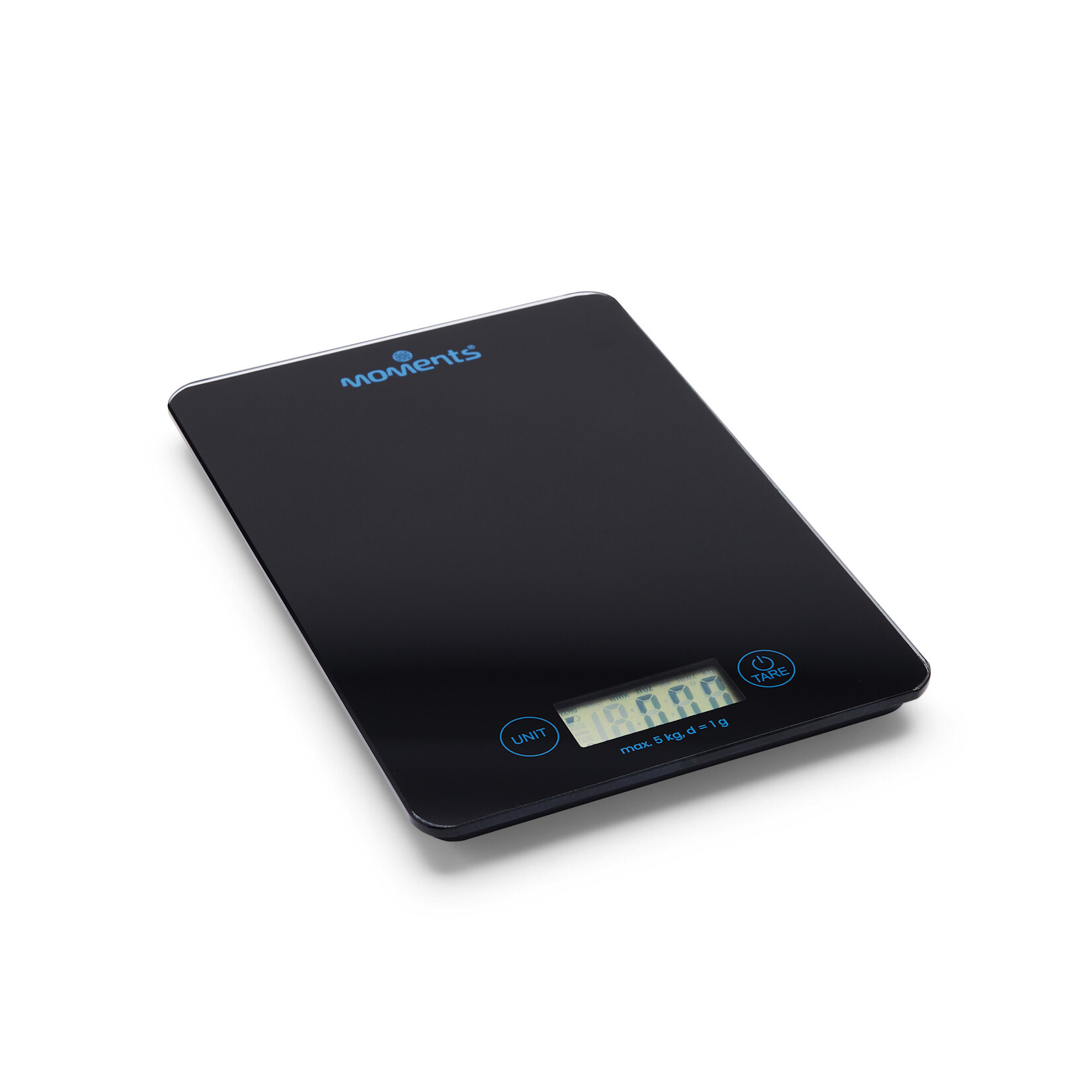 MOMENTS KEUKENWEEGSCHAAL ZWART