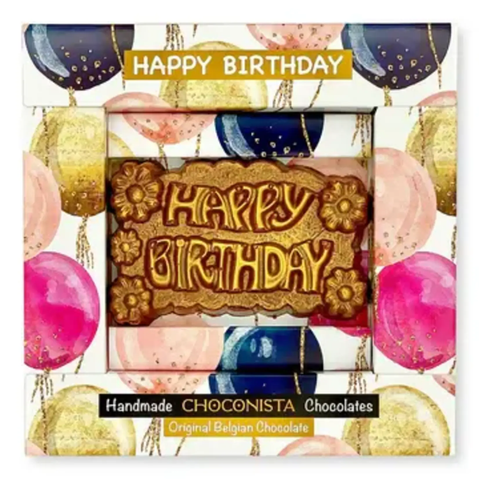 CHOCONISTA CHOCONISTA HAPPY BIRHDAY BADGE