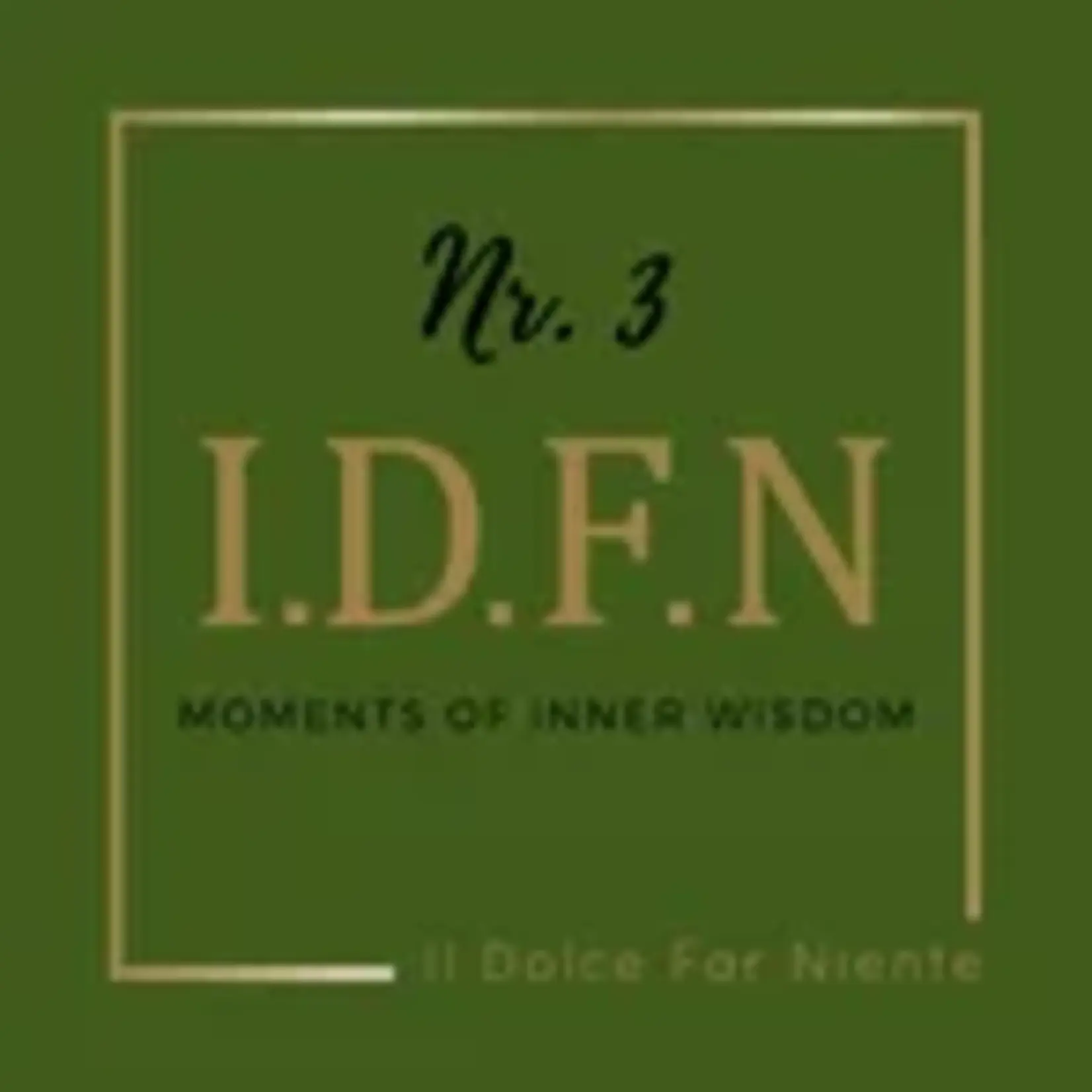 IDFN IDFN KOFFIEBONEN NO 3 MOMENTS OF INNER WISDOM 500GRAM