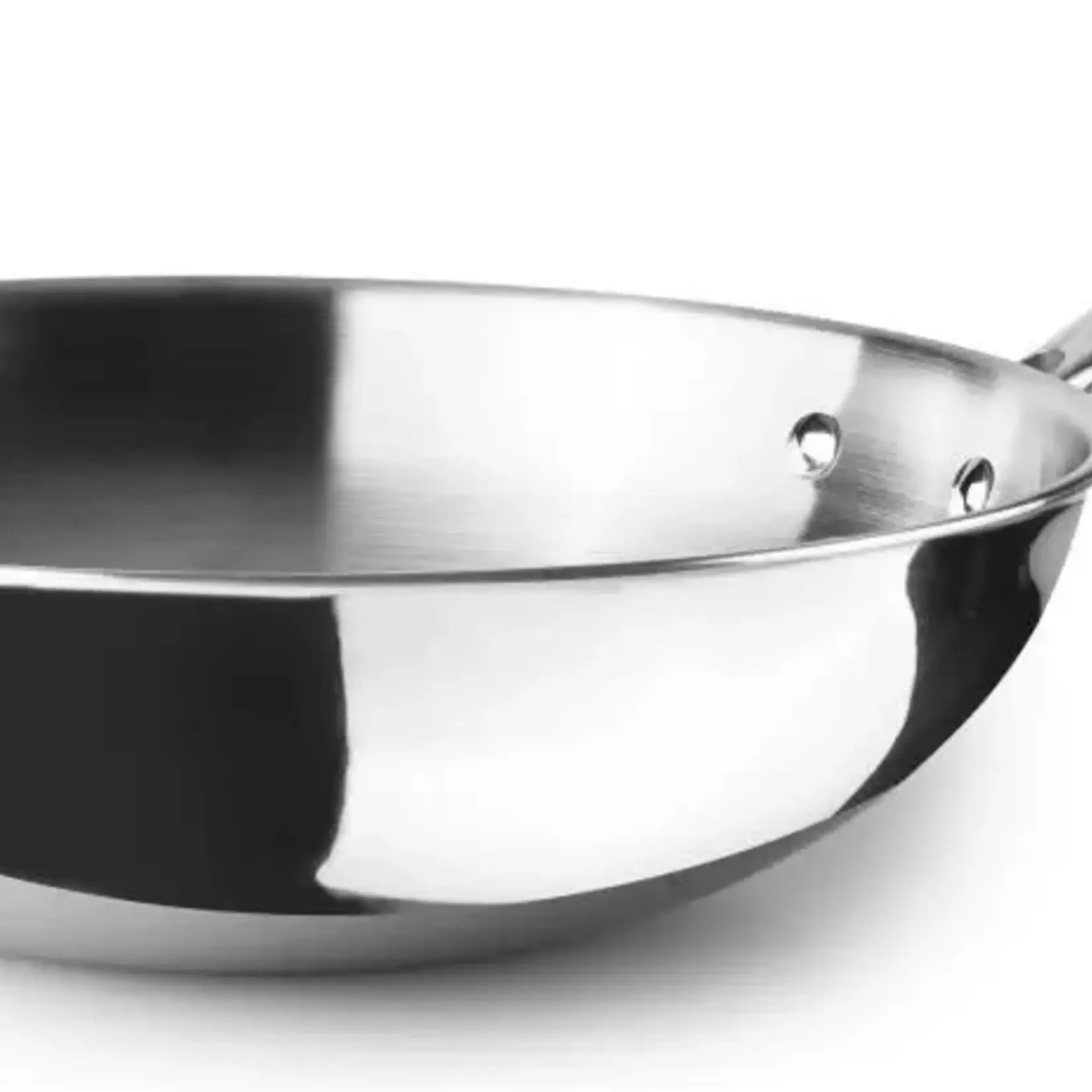 IBILI IBILI RVS TRIPLY NATURAL WOK 28CM