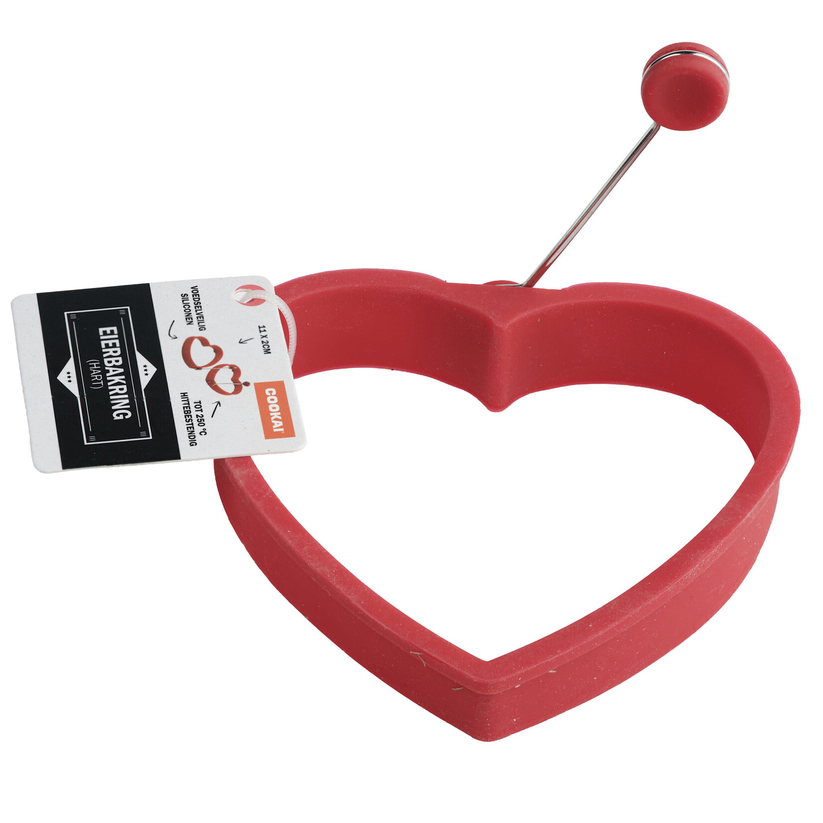 COOKAI COOKAI BAKRING SILICONE HARTVORM