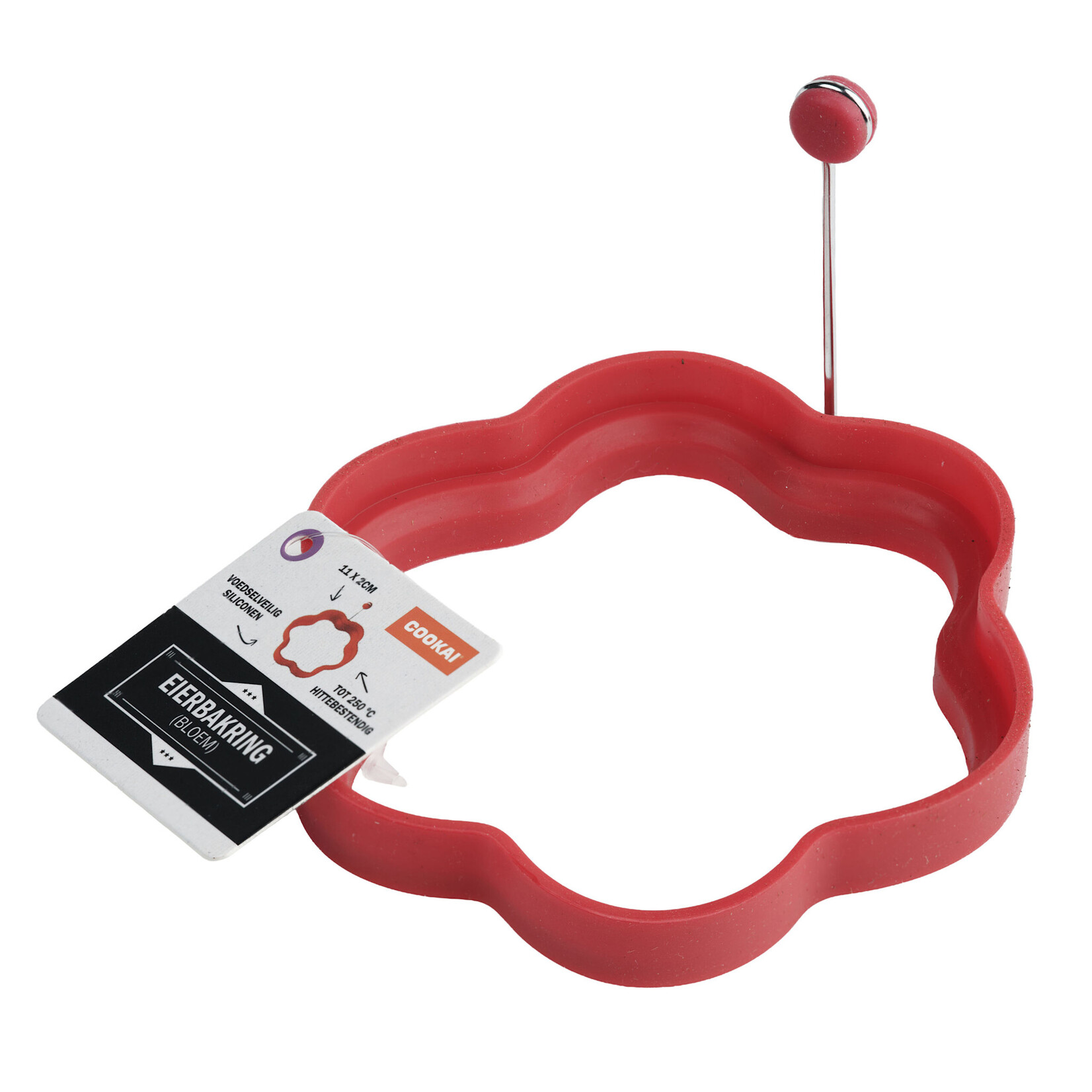 COOKAI COOKAI BAKRING SILICONE HARTVORM