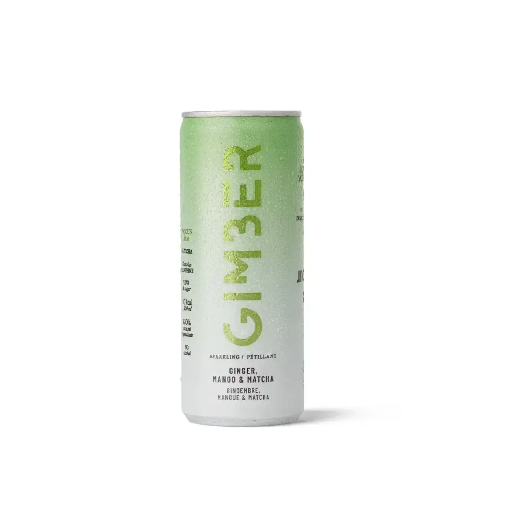 GIMBER GIMBER BIO GINGER 250ML MATCHA&MANGO