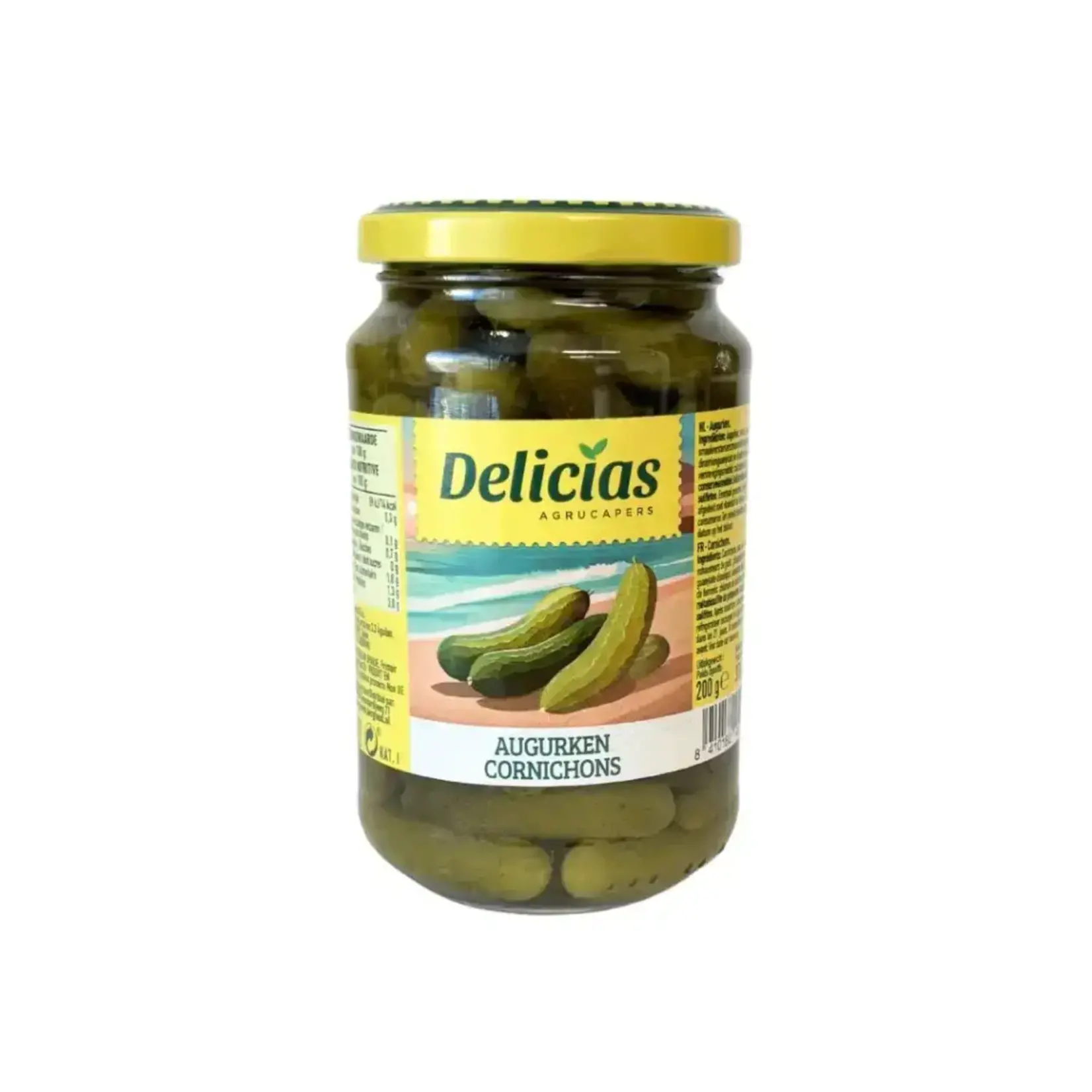 DELICIAS DELICIAS CORNICHONS 370GR