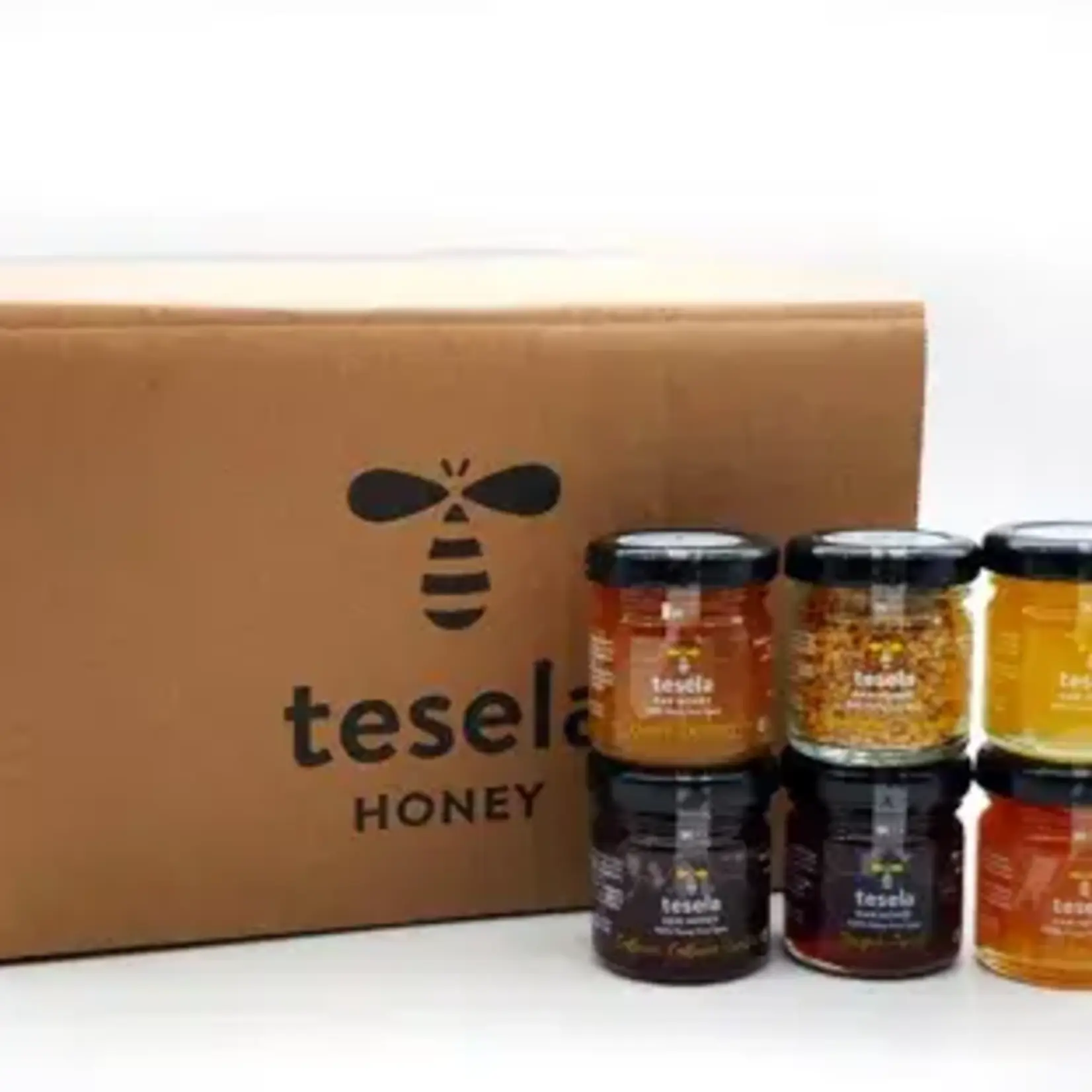 TESELA TESELA PREMIUM RAUWE HONING MINI 6X50GRAM DIVERS