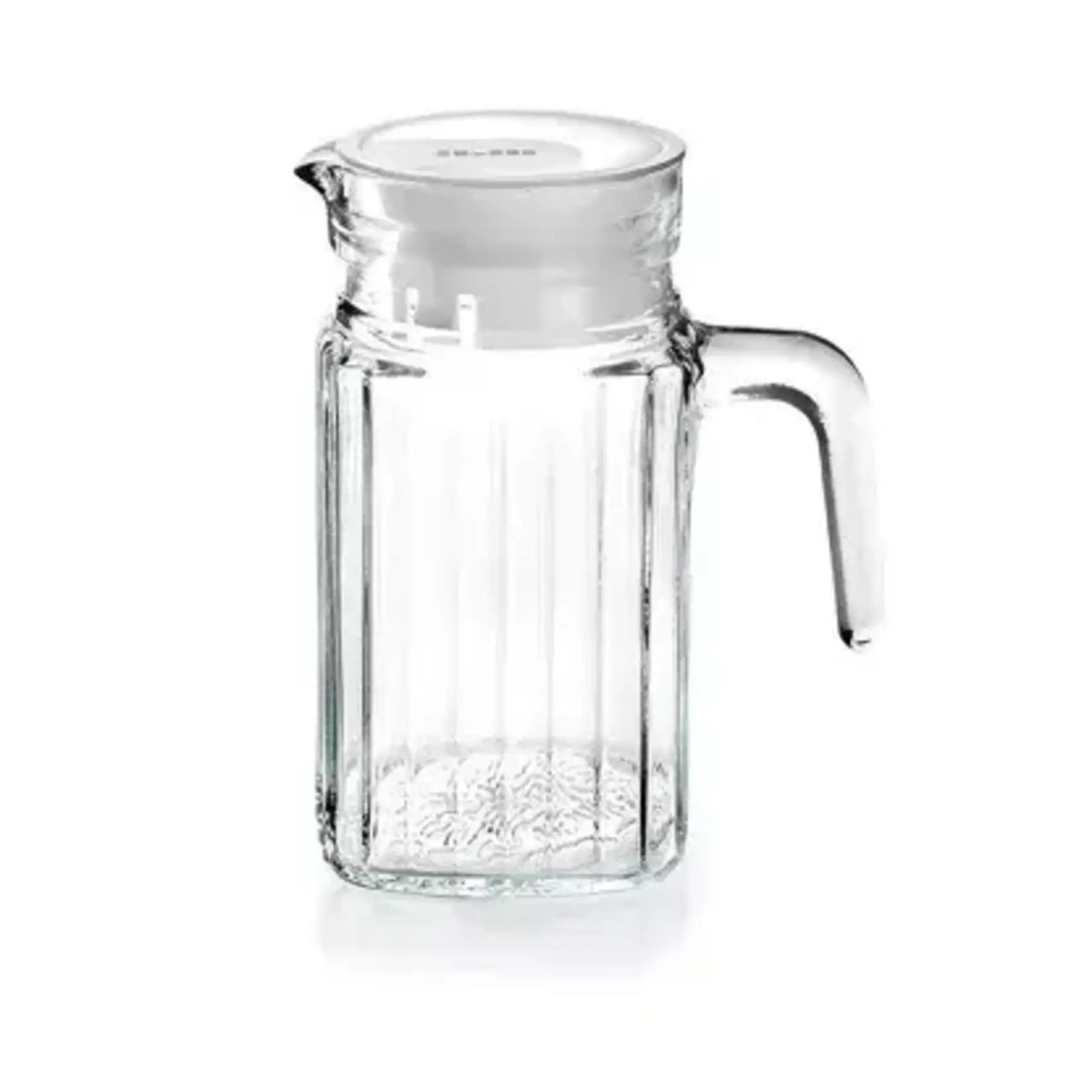 IBILI GLAZEN WATERKARAF MET DEKSEL 600ML