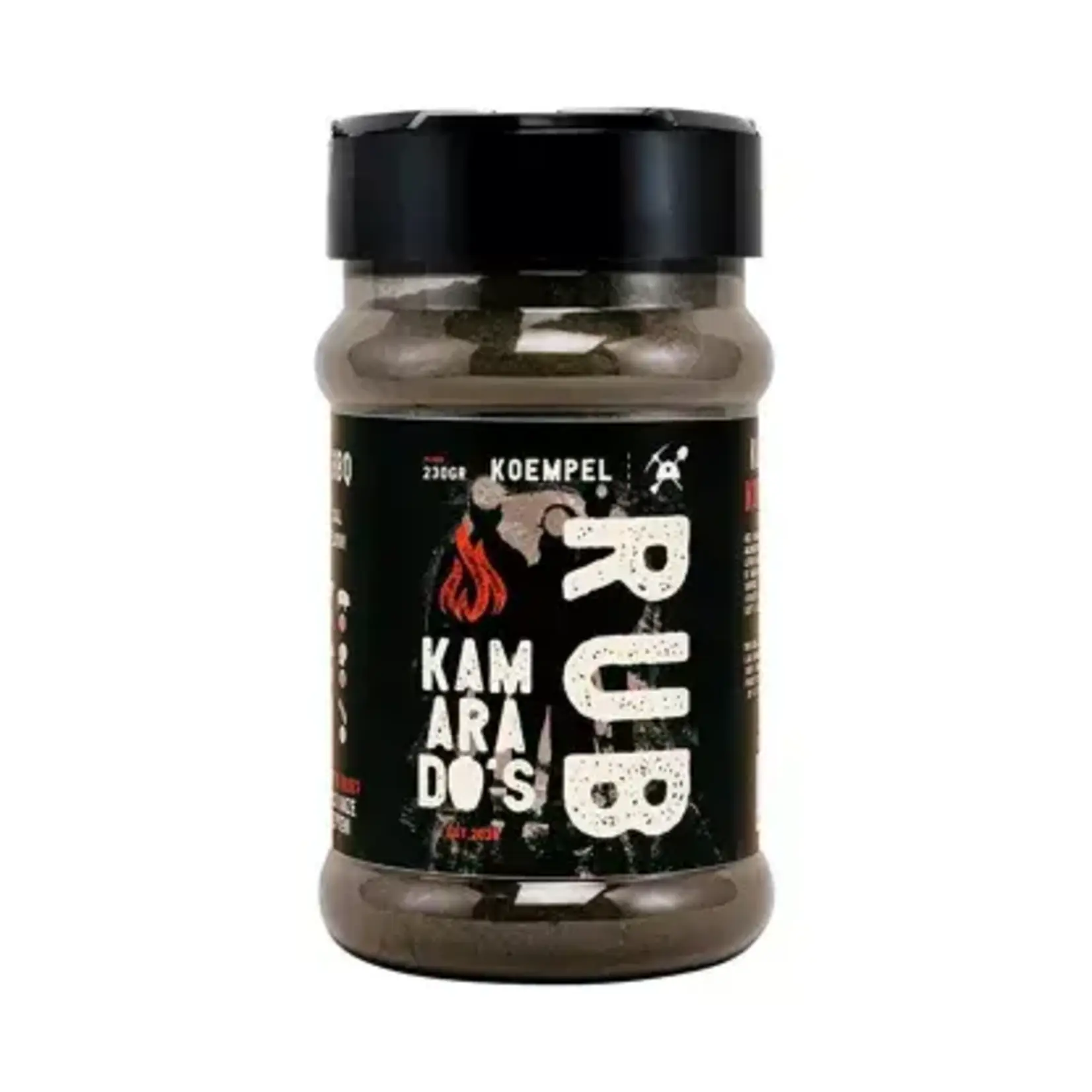 KAMARADO'S KAMARADO"S RUB SPECIAL CHARCOAL BLACK  BBQ 180GRAM