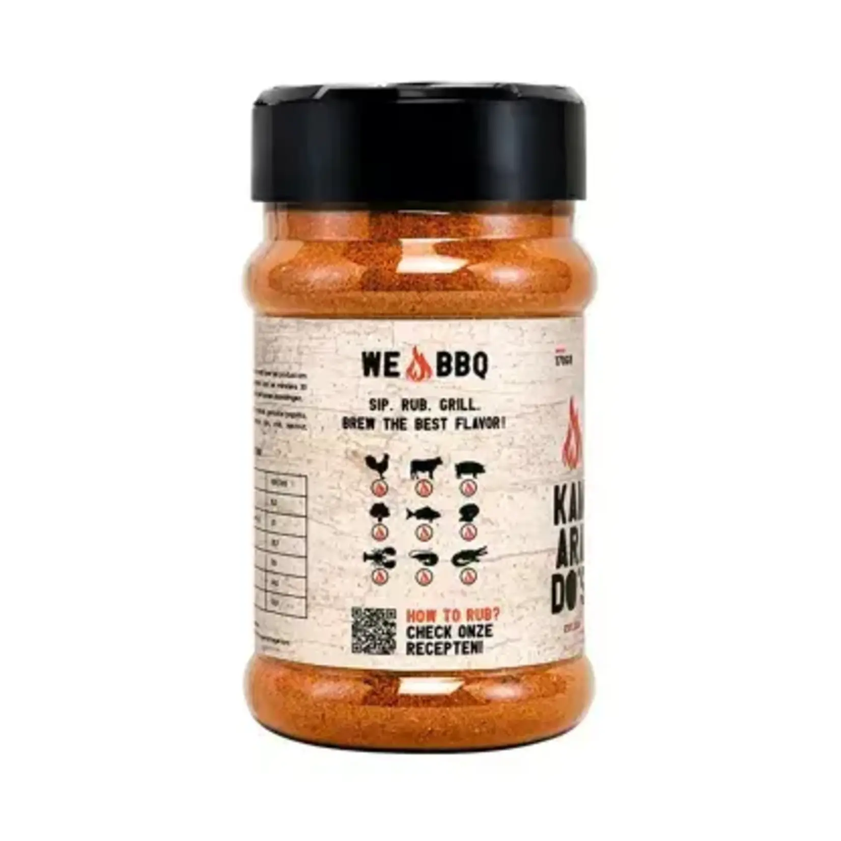 KAMARADO'S KAMARADO"S RUB BIER  BBQ 180GRAM