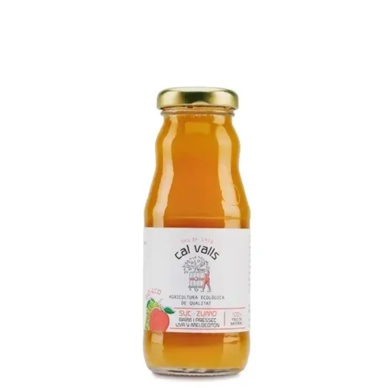 CAL VALLS CAL VALLS 200ML PERZIK GRAPE JUICE ECO